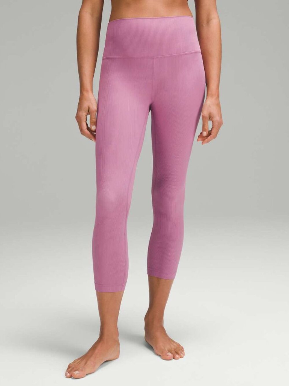 Lululemon Align Ribbed High-Rise Crop 23"